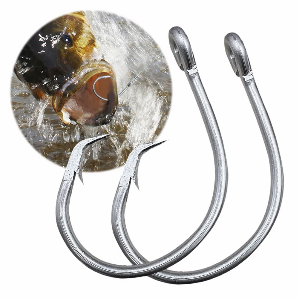 30 pçs/caixa ganchos de pesca  - Fishing Hook Circle avaliação e preço