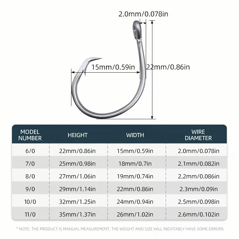 30 pçs/caixa ganchos de pesca  - Fishing Hook Circle avaliação e preço