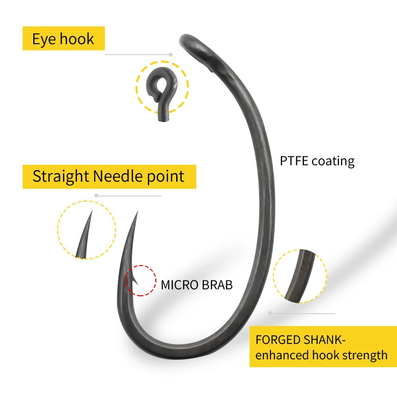 10 pçs gancho de pesca da carp - Fishing Hook Assortment avaliação e preço