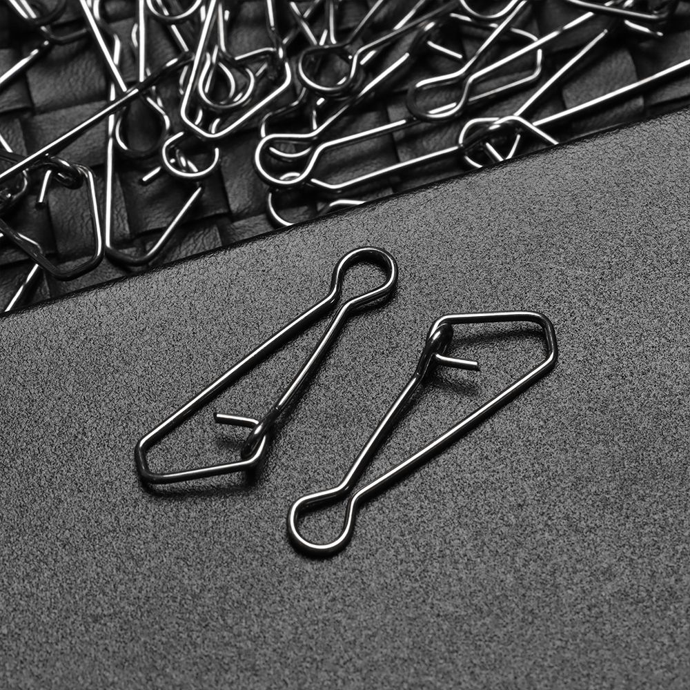 50 pcs/pacote rápido clipe de  - Fishing Hook Stainless Steel avaliação e preço