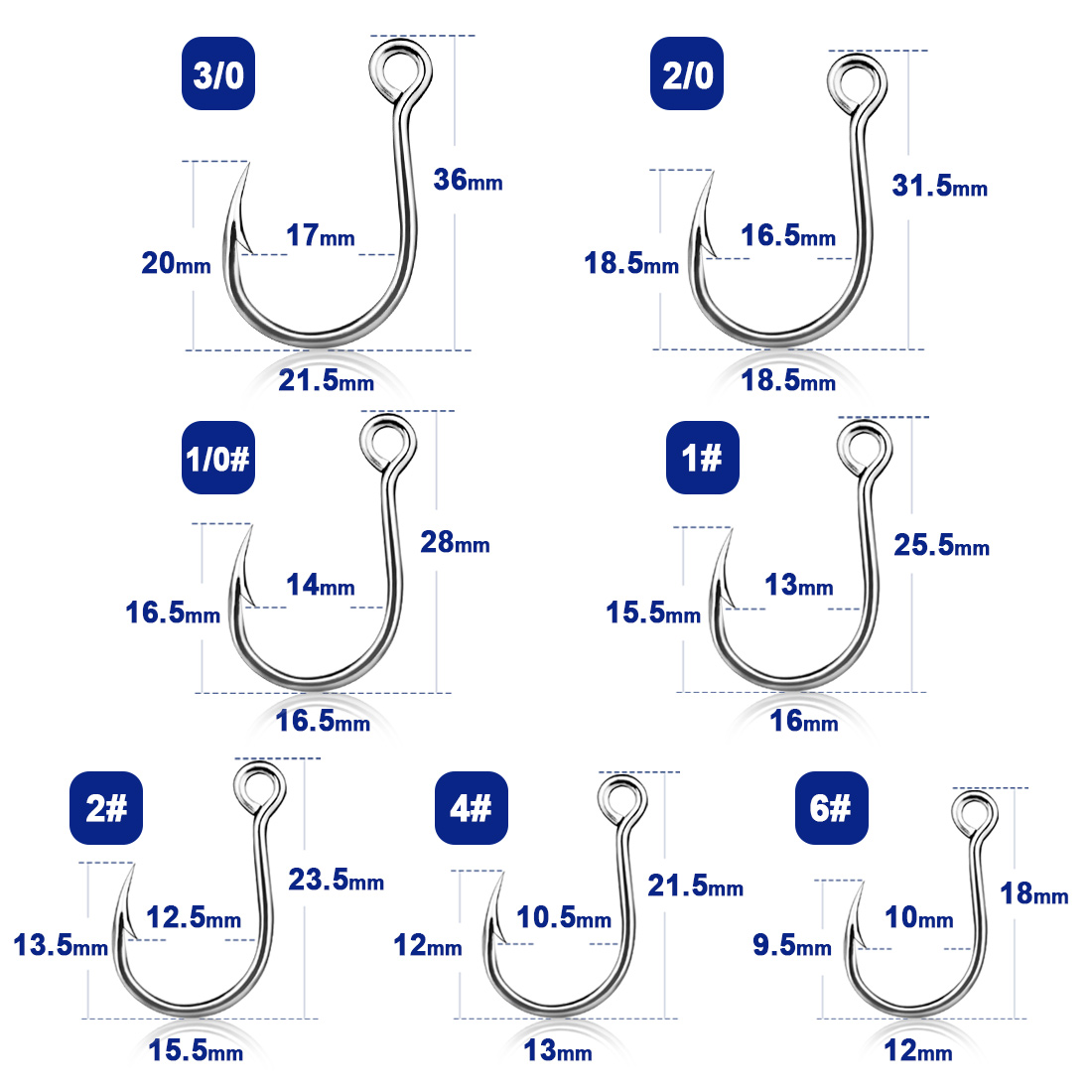 Ganchos de pesca 9km, 25 peças - Fishing Hook Assortment avaliação e preço