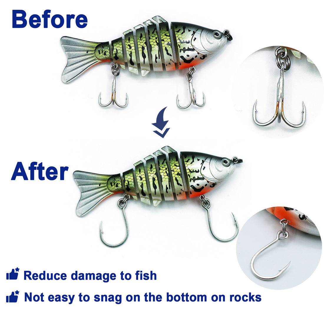 Ganchos de pesca 9km, 25 peças - Fishing Hook Assortment avaliação e preço