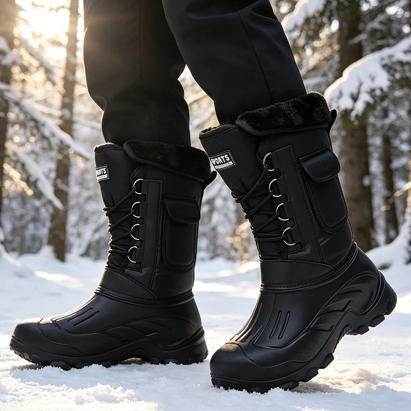 Botas de Inverno para Homens,  - Fishing Hook Size avaliação e preço