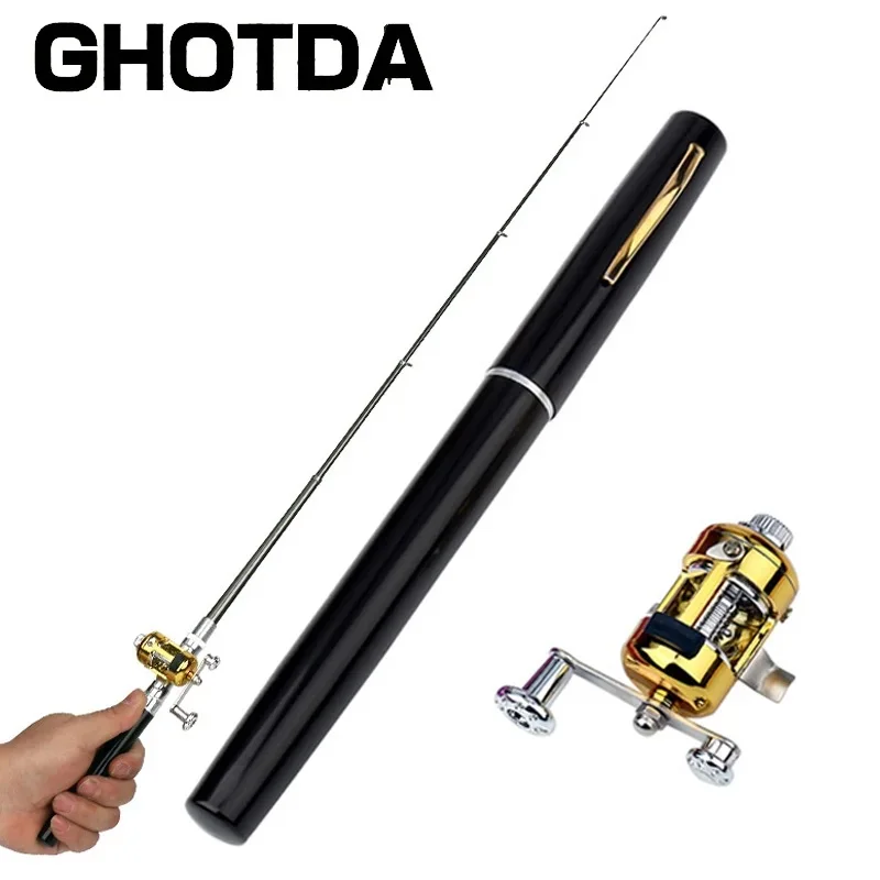 Mini vara de pesca telescópica - Penn Reel Fierce avaliação e preço
