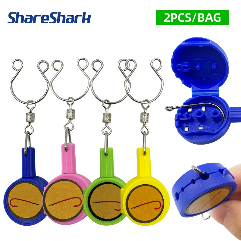 ShareShark 2 peças/saco Ferram - Fishing Hook Stainless Steel avaliação e preço